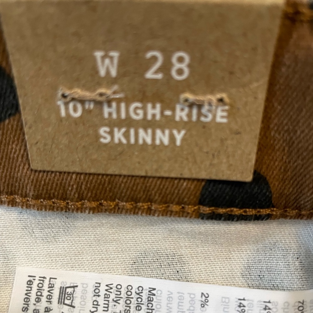 Madewell high rise skinny size 28 NWT - Picture 8 of 10